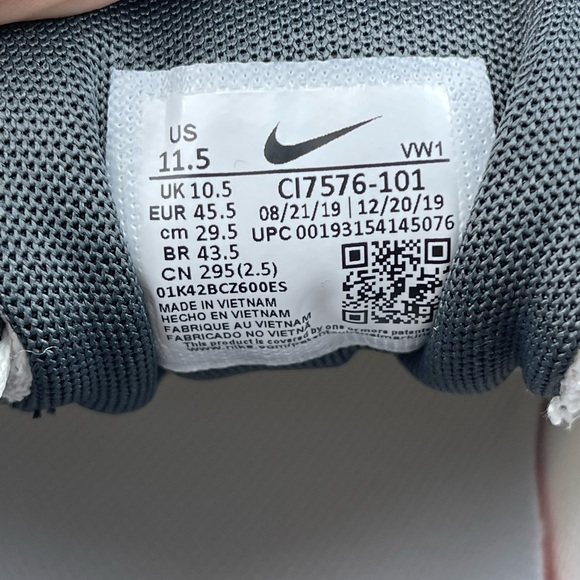 Nike Air Max 1 Golf Shoe White University/UNC Blue - Picture 2 of 9